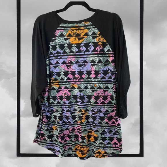 136 LULA ROE TUNIC TOP, 2XL - Picture 1 of 6